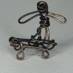 Skater Dude - 1 inch approx