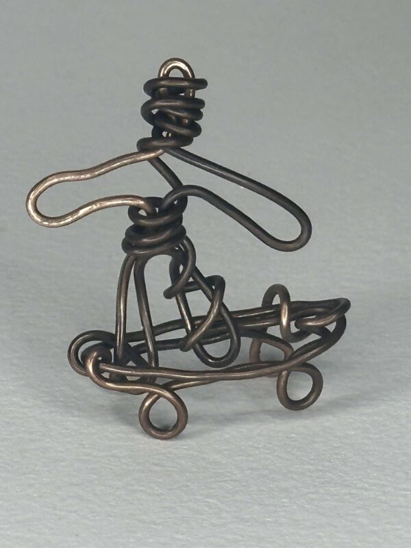 Skater Dude - 1 inch approx - Image 2