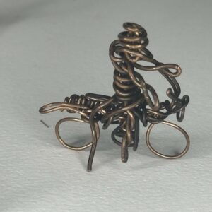 Cyclist 1 inch