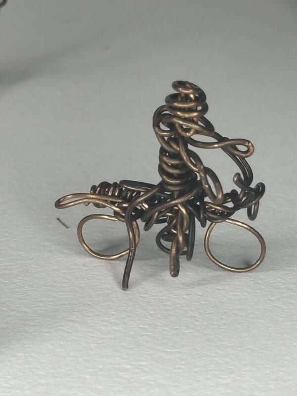 Cyclist 1 inch